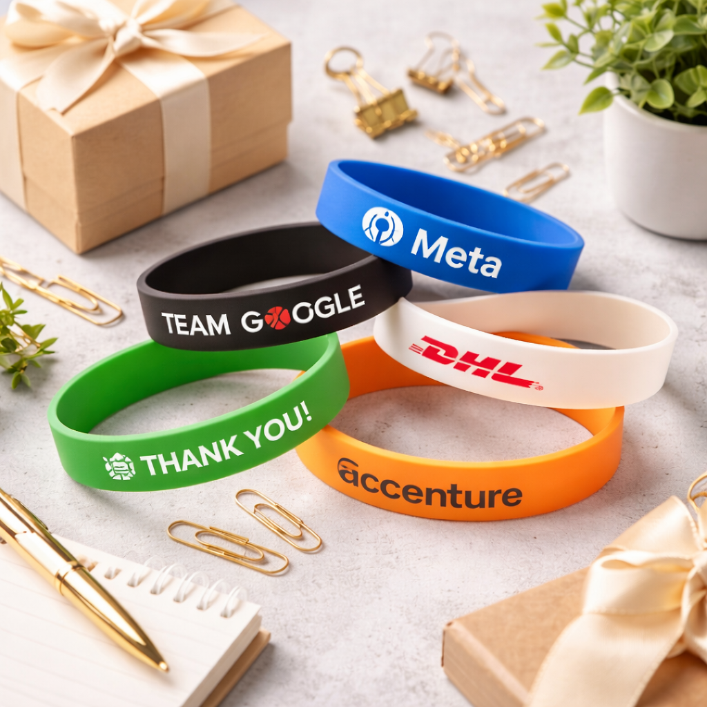 custom corporate wrist band